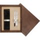 Pudełko drewniane Wenge Double Ecru Pudełko drewniane Wenge Double Ecru
