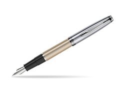 Pióro wieczne Waterman Embleme DeLuxe Metaliczny Złoty
