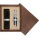 Pudełko drewniane Wenge Double Ecru Pudełko drewniane Wenge Double Ecru