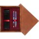 Pudełko drewniane Mahoń Double Bordo Pudełko drewniane Mahoń Double Bordo