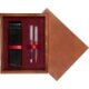 Pudełko drewniane Mahoń Double Bordo Pudełko drewniane Mahoń Double Bordo