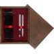 Pudełko drewniane Wenge Double Bordo Pudełko drewniane Wenge Double Bordo