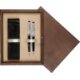 Pudełko drewniane Wenge Double Ecru Pudełko drewniane Wenge Double Ecru