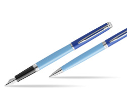 Zestaw Waterman pióro wieczne + długopis HÉMISPHÈRE COLOR-BLOCK BLUE