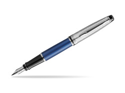 Pióro wieczne Waterman Expert Deluxe Metalic Blue